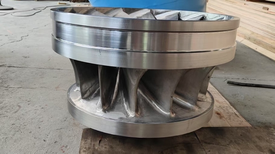 Yüksek veya Düşük Hızlı Dönüşlü Hidrotürbin Sürücü 600 RPM ve 750 RPM'de sertleştirilmiş metal malzemeleri ile