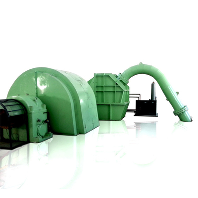 3 Fazlı Tek Fazlı Pelton Turbine Jeneratörü 1MW-10MW Karbon Çelik