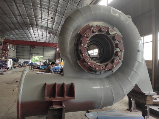Küçük elektrik santralleri için 800kw Francis Hidro Turbine Senkron Jeneratör Birimleri