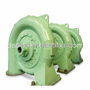 Doğrudan Hat Bağlantı Yöntemi Yüksek Kafa Suyu Türbini 66kv Çıkış Gerilimi İçin