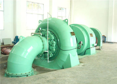 100 Kw Francis Türbin Jeneratörü / Su Türbini Jeneratörü Kompakt Yapı