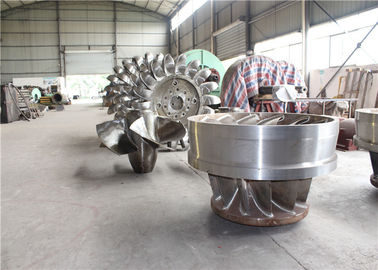Elektrik Santrali için Suyla Çalışan Hidro Türbin Runner / Francis Wheel Runner