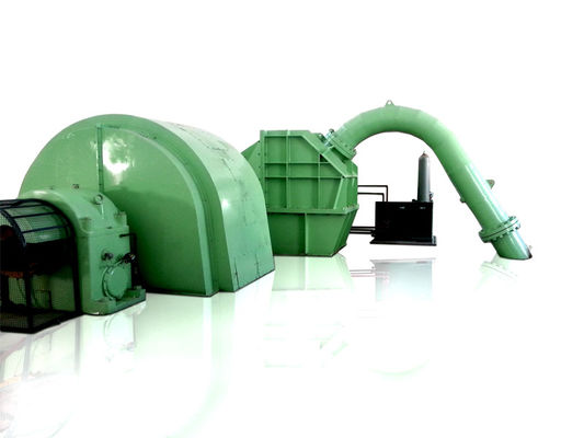 100KW~20MW Pelton Hidro Türbin Küçük Su Türbini Mini Pelton Tekerlek