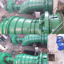 Ev ve Santral 50kw ~ 20mw Mini Borulu Türbin Jeneratör Küçük Hidro Jeneratör