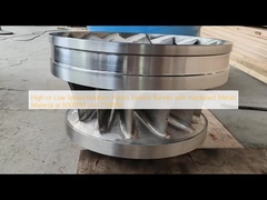 Yüksek veya Düşük Hızlı Dönüşlü Hidrotürbin Sürücü 600 RPM ve 750 RPM'de sertleştirilmiş metal malzemeleri ile