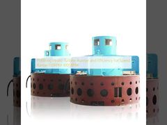 Hidro Türbin Çarkının Parlatılması ve 150RPM-1000RPM Hız Aralığı için Verimlilik