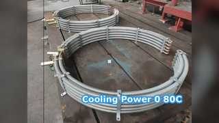 Yağ Soğutucu 0-80C Maksimum Isı Dağılımı 10-100 Kg