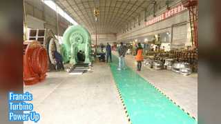 Francis Türbin Jeneratörü 2000kW Güç Çözümleri