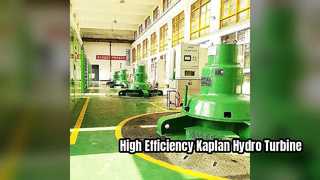 Yüksek Verimli Kaplan Hidro Türbin Jeneratör Çözümleri