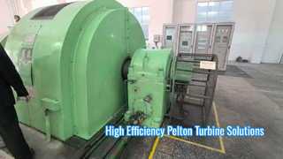 Pelton Türbini | Yüksek Damlalı Sudan Gelen Güç