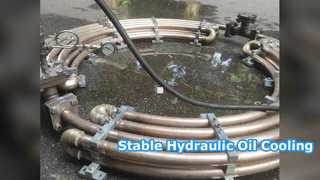 Hidrolik Yağ Soğutucusu 10-500 CSt OEM Sağ